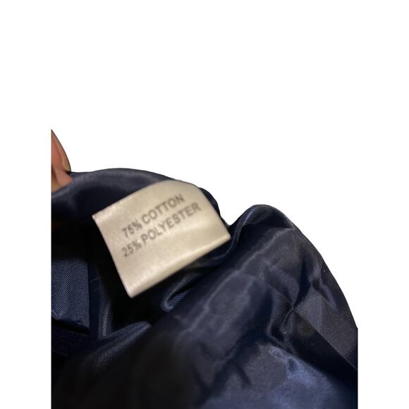 Velvet Button Closure Zip Back Blazer Jacket - Picture 7 of 8